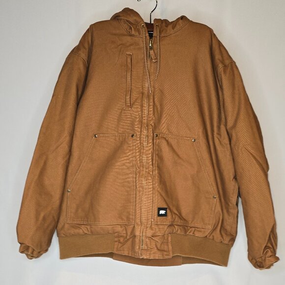 Polar King Fleece Lined Insulated Duck Jacket, Men's XL, NWT - Picture 1 of 9